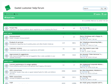 Tablet Screenshot of forum.exetel.com.au