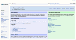 Desktop Screenshot of exewiki.exetel.com.au